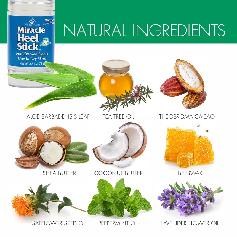Heel Balm for Dry Cracked Feet - Miracle Heel Stick