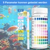 STFYUG 9 in 1 Aquarium Test Strips, 100 Test Strips