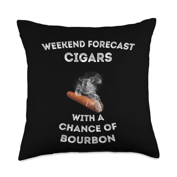 Weekend Forecast Cigars With A Chance Of Bourbon Funny Cigar