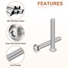 DTGN M10-1.5x75mm Button Head Socket Cap Screws - 6Pack -