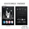 False Nails Summer 24Pcs Short Square Press on Nails with