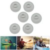 6 Pieces D Rings Patch for PVC Inflatable Boat Canoe