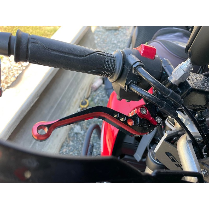 PROCNC Motorcycle Double Color Short Adjustable Brake Clutch Levers for