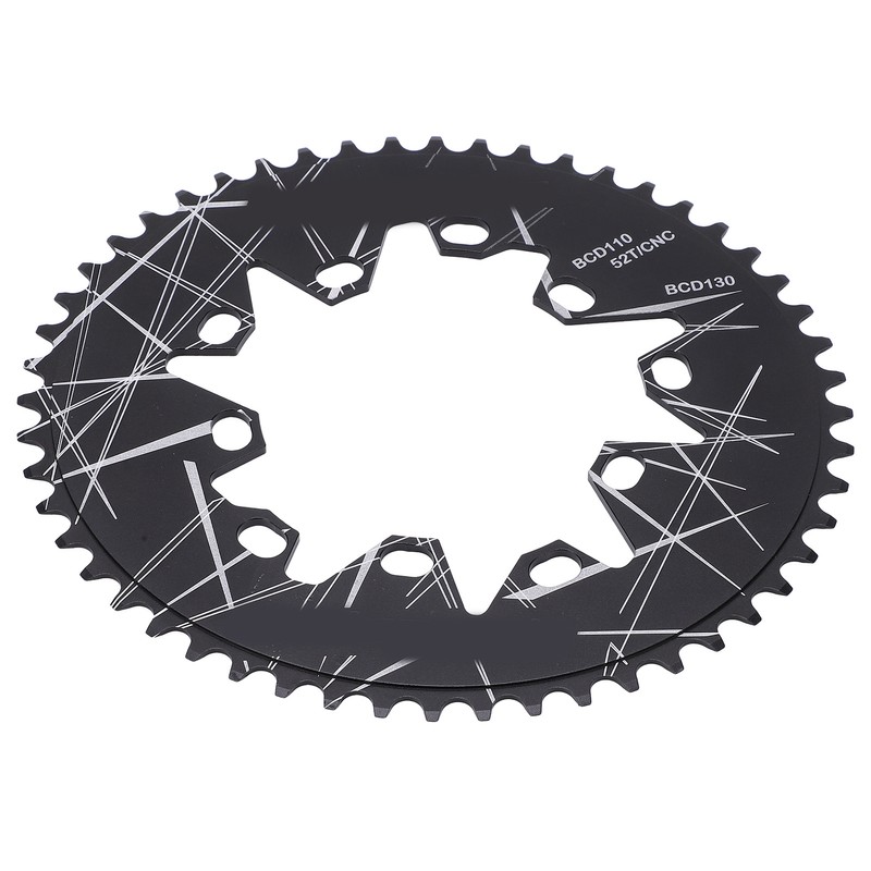 Lp Litepro 52T Oval Disc Chainring 110 130 BCD Road