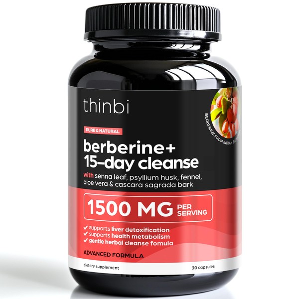 Advanced Ketogenic Colon Cleanse with Berberine 1500mg – 15 Day