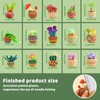 Needle Felting Kit, 15 PCS Succulent Beginner Needle Felting Kit,