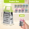 9PC Mini Cheese Grater, Box Grater and Multi Functional Vegetable