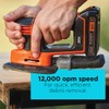BLACK+DECKER 20V MAX* Sheet Sander (BDCMS20C) (Pack of 1)