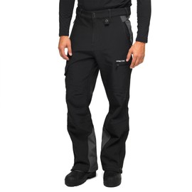 Arctix Men's Advantage Outdoor Quick Dry Fleece Lined Softshell Pants, Jet Black, Large/34" Inseam