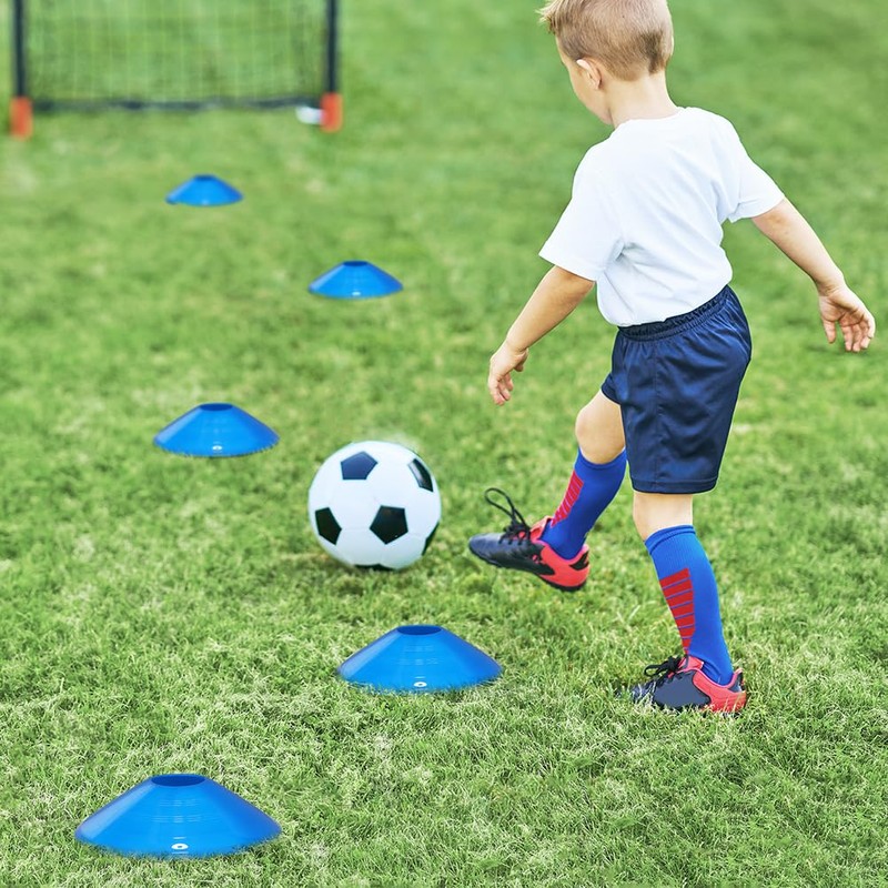 GHB Soccer Cones 25/50/100 Pack Disc Soccer Sport Cones Training