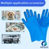 Pet Grooming Gloves-Heat Resistant Silicone Gloves with High Density Teeth