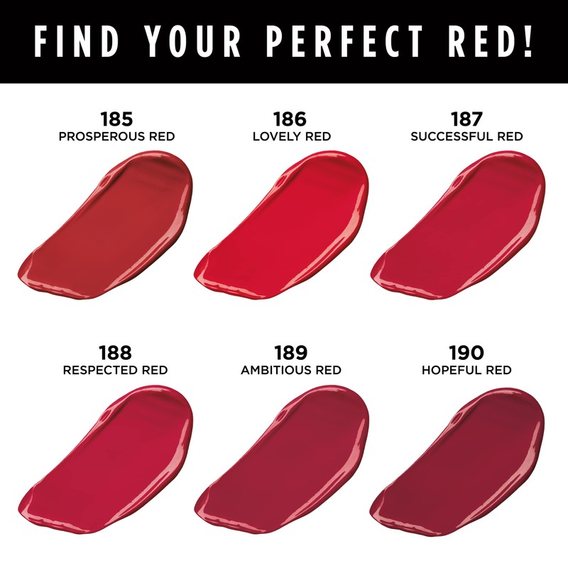 L'Oreal Paris Colour Riche Red Lipstick, Long Lasting, Satin Finish