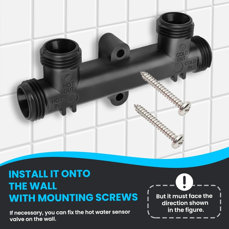 Lanluan Lanluan 367010 Replacement Sensor Valve for Instant Hot Water