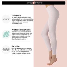 CALZITALY Anticellulite Treatment, Figure-Shaping Pyjamas, Firming Gel and Body Mask with Caffeine, pack gel+pink pajamas