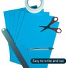 25Sheets Blue Cardstock Paper, 8.5 x 11 Card stock for