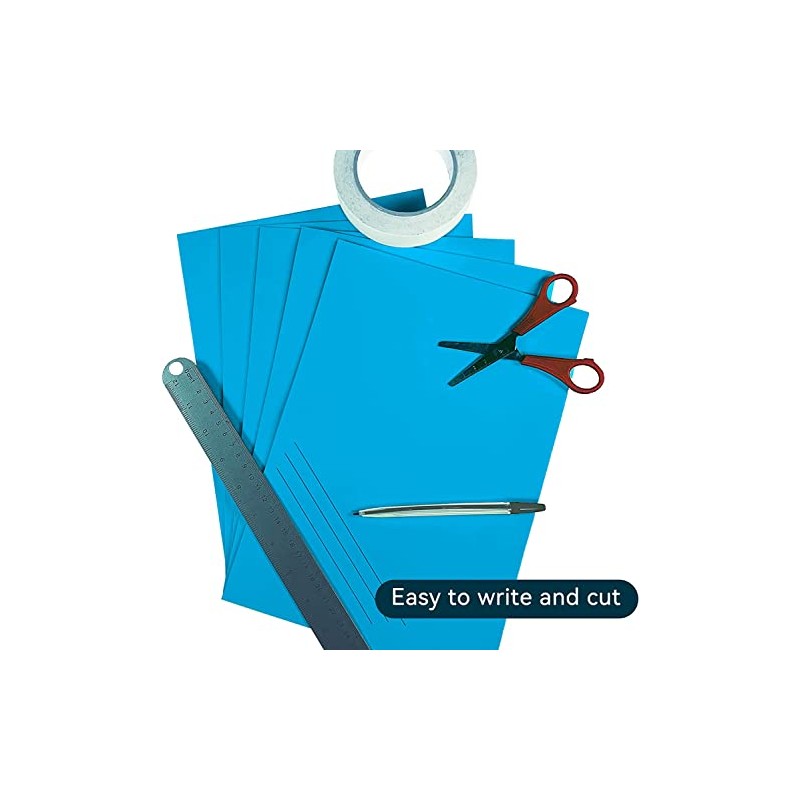 25Sheets Blue Cardstock Paper, 8.5 x 11 Card stock for