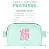 Uygafly Fanny Pack Belt Bag Crossbody Bags with Initials Letter