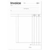 151 Chiltern Wove Full Size Invoice Receipt Book A5 1-80