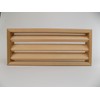 Miller Shingle Clear Cedar Foundation Vent with Louvers - 16