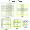 Quilting Rulers,5 Quilting Ruler Quilting Square Ruler Templates(3.5",5", 8",10",12.5"),Quilting Rulers