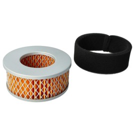 vhbw 2 x filters compatible with Yanmar L60, L48, L40, L70 motor for lawn tractor - 1 x air filter, 1 x pre-filter