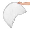 SHOWERORO Bassinet Cover with Zipper Lightweight Crib Tent for Sleeping