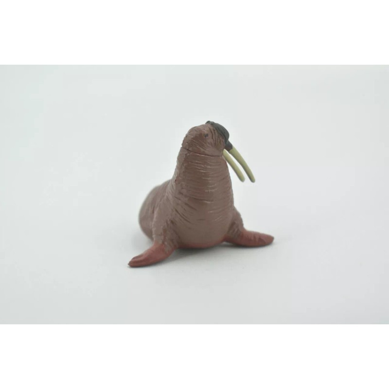 Unbranded Walrus Brown Arctic Rubber Realistic Toy Figure Model Gift