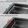 GSlife Expandable in Sink Dish Drying Rack - Stainless Steel