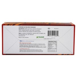 Xlear - Spry Natural Xylitol Chewing Gum Box Cinnamon - 20 Pack(s)