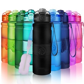 Zorri Sports Water Bottle BPA-Free Tritan School Sports Bottle