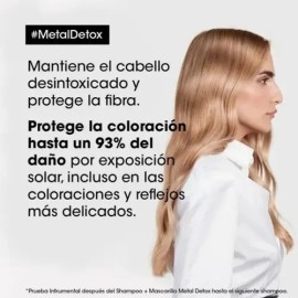 Shampoo Loreal Metal Detox + Aceite Oil Metal Detox 50ml