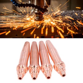 Cutting Tips, Flame Cutting Nozzle, Acetylene Gas Welding Brass Nozzle Kit Consumables for Welding Artillery