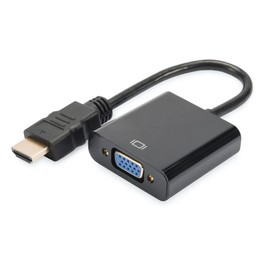 Digitus Graphics Adaptor, Blister Pack Black