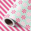 JarThenaAMCS Christmas Candy Wrapping Paper - Mini Roll - 17
