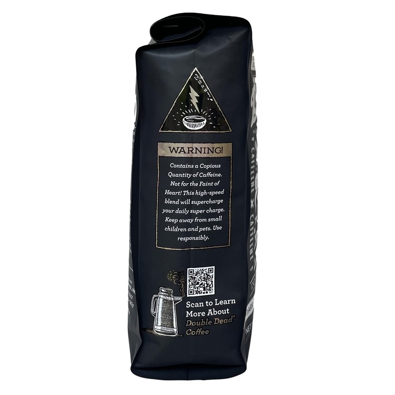 Raven's Brew Coffee High Caffeine Coffee Dark Roast Whole Bean