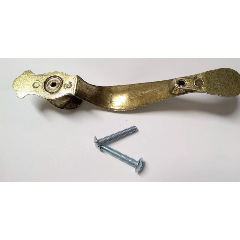 Unbranded LOT OF 5 Antique Brass Finish Door Pull Handle