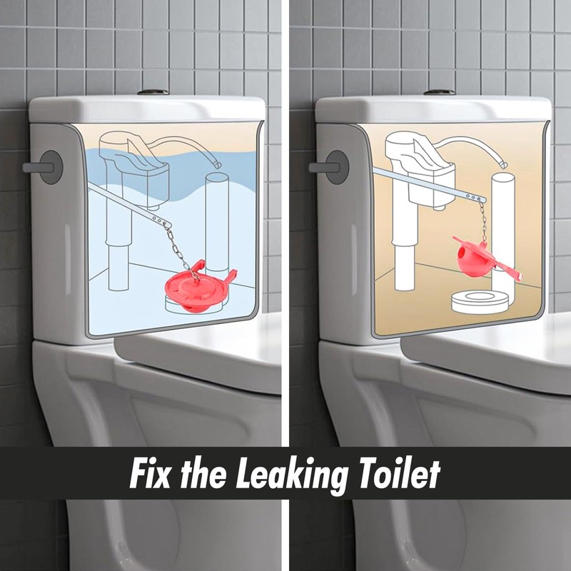 1 Pack 3-Inch Toilet Flapper Replacement Compatible with TOTO Flapper