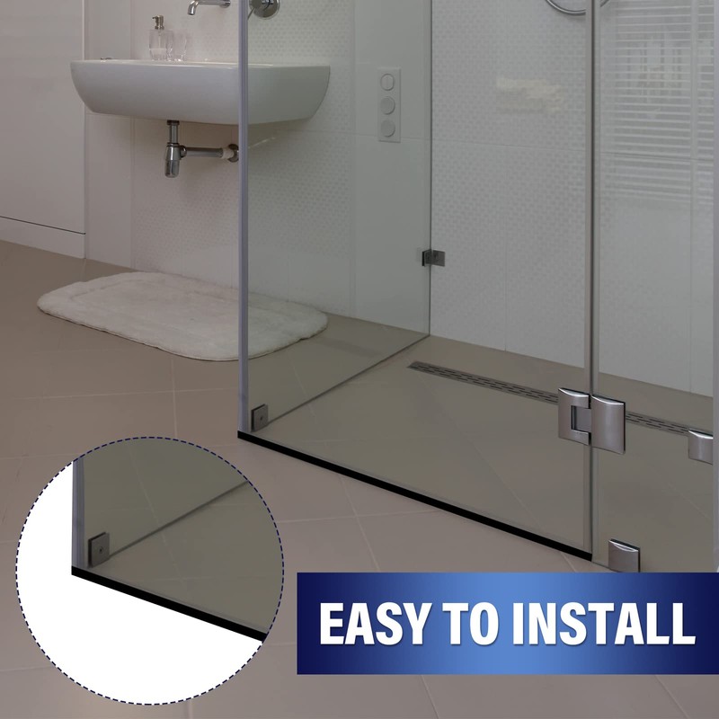 Treela Swing Doors Bathroom Seal 108 Inch Shower Door Strip