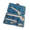 INTBUYING 6pc Adjustable Hook And Pin Wrench Spanner C Spanner