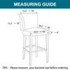 Turquoize Bar Stool Covers 4 Pack Bar Stool Covers with