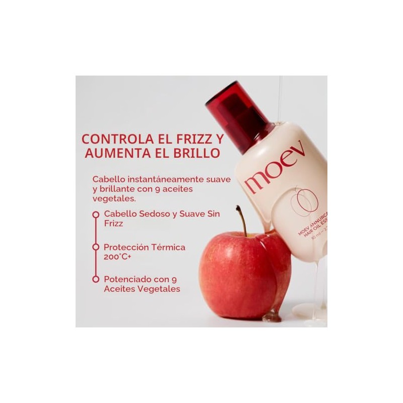 MOEV Esencia De Aceite Capilar Annurcatin | Sérum Perfumado Coreano