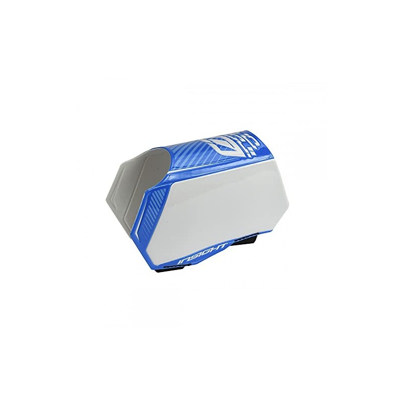 Insight Frame Number Plate Vision V2 Blue/White