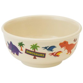 Skater M320-A Dinosaurus Melamine Rice Bowl 8.5 fl oz (240 ml)