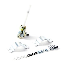 SUNQIAO Motorized Bicycle Gas Tank, Petcock Cap For 49cc 60cc 80cc Motorized Bicycle Bike 4L