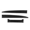 3PCS Car Universal Spoiler Thermal Stability Strong Grip Lightweight Rear