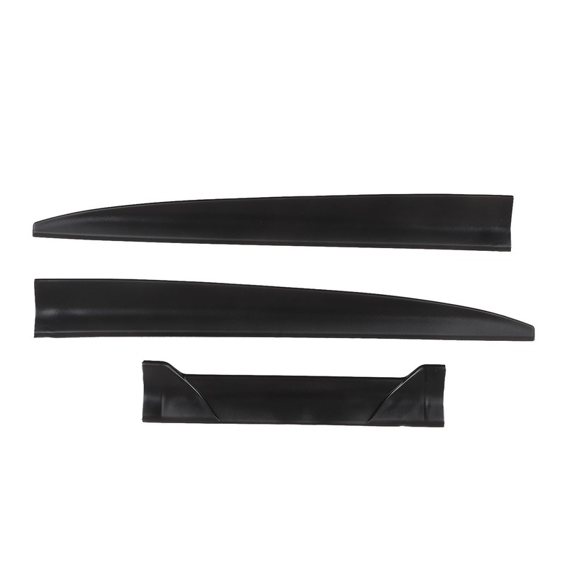 3PCS Car Universal Spoiler Thermal Stability Strong Grip Lightweight Rear