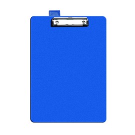 SECO 570A-PVC-BU A4+ PVC Covered Clipboard with Heavy Duty Clip - Blue, 1 Pack