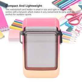 Pocket Case, Compact Multifunctional Wide Application Good Sealing ID Card Holder Portable Lightweight for Canoeing (Gradient)