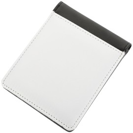 TEHAUX 3pcs Leather Wallet DIY Heat Transfer Blank Wallet for Pu Leather Credit Card Holder for Men and Women Portable Organizer for Home and Office