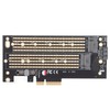 Pcie M.2 Adapter B&amp;M Key NVMe SSD Expansion Card for